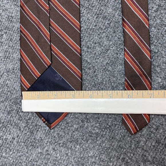 Brooks Brothers 346 Neck Tie Pure Silk Made in USA - Picture 5 of 7